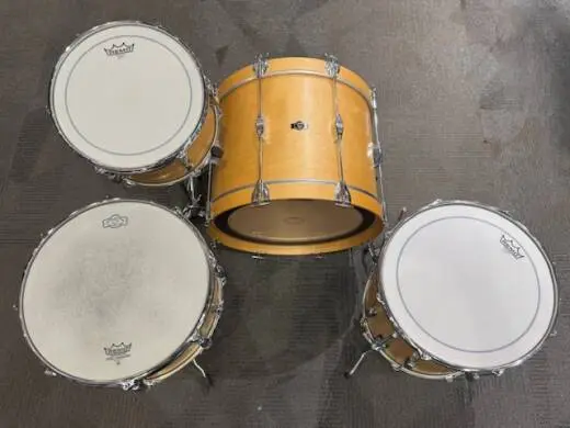 George H. Way Maple 4 Piece Drum Kit (20,12,14,SD) 2